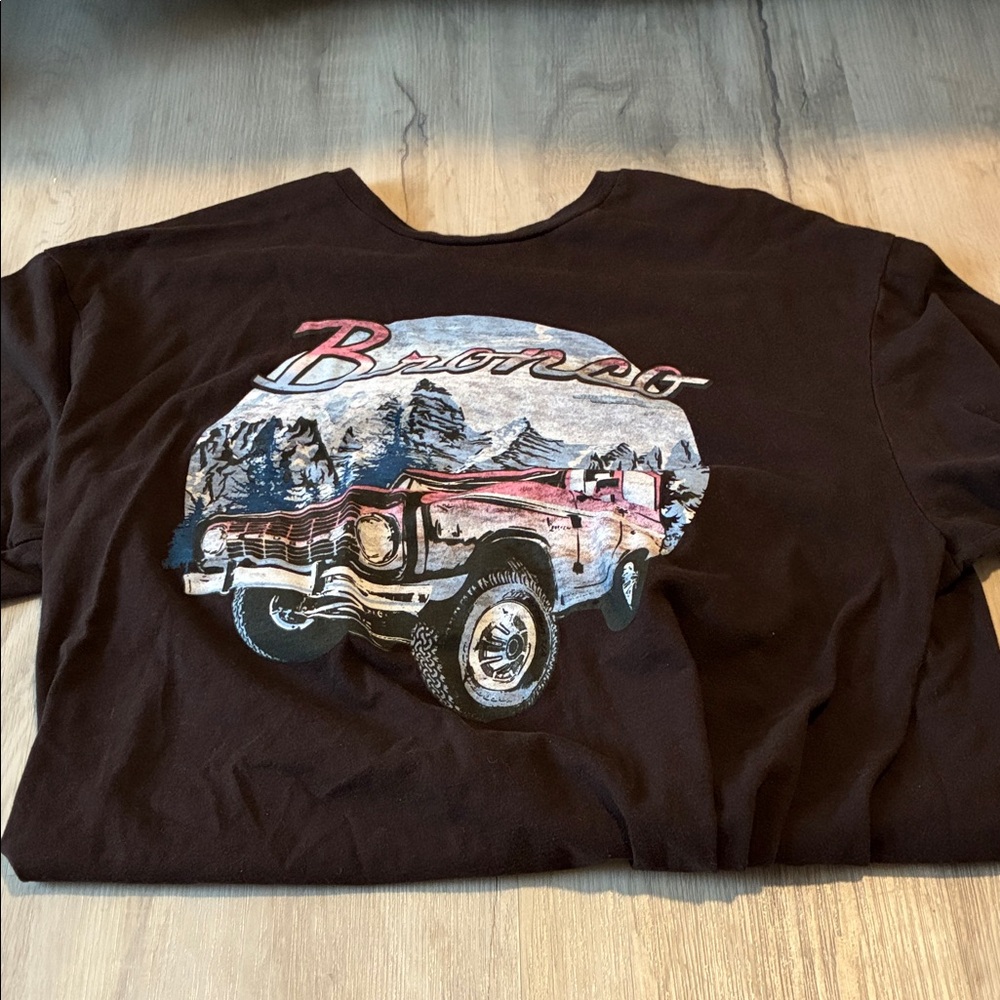 Ford Bronco Black Short Sleeve Tee